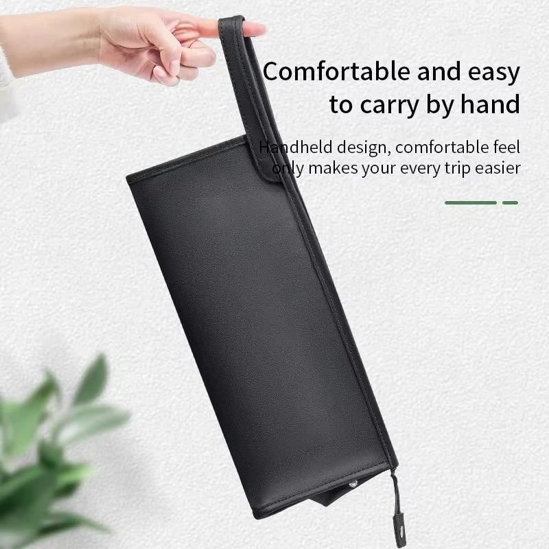 2PCS Travel Bag Dyson Airwrap Case Waterproof Airwrap Styler Shark Flexstyle Portable Carrying Supersonic Hair Dryer Organizer view 5