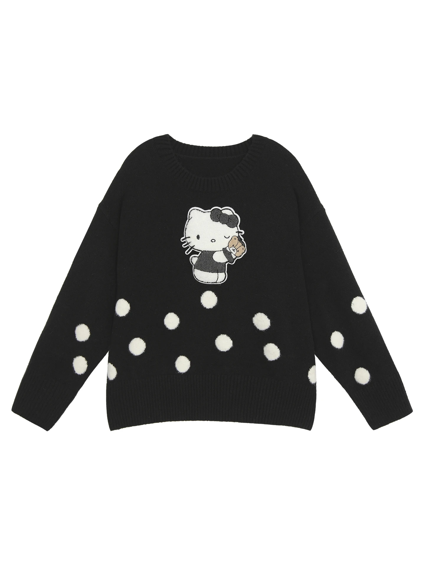 

Bla Knitted Sweater Women's Autumn Winter Lazy mat Design Sense Small Knitwear Pull over Sle High Quali Feeling