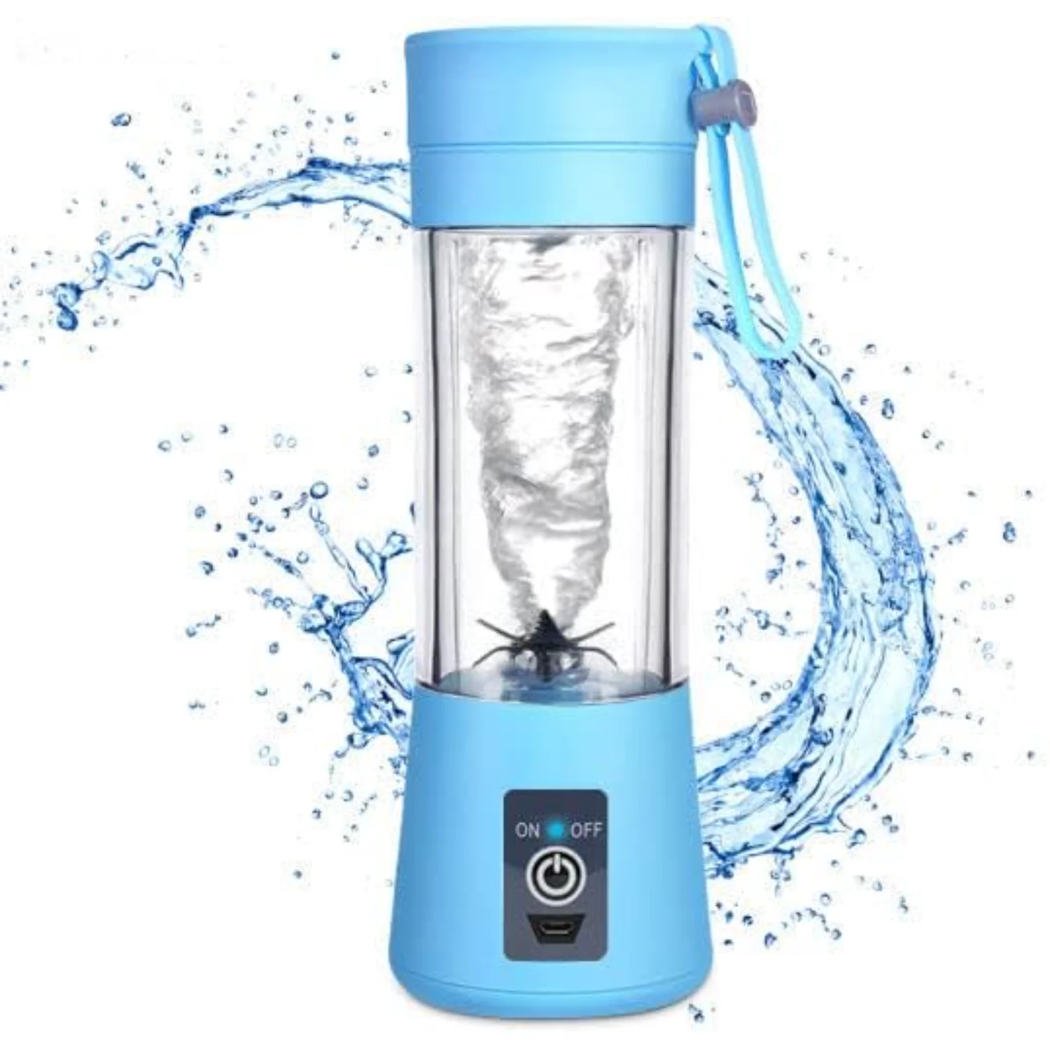 Перезаряжаемый портативный блендер для смузи — персональная мини-соковыжималка для коктейлей и смузи, зарядка через USB, беспроводной дорожный блендер B