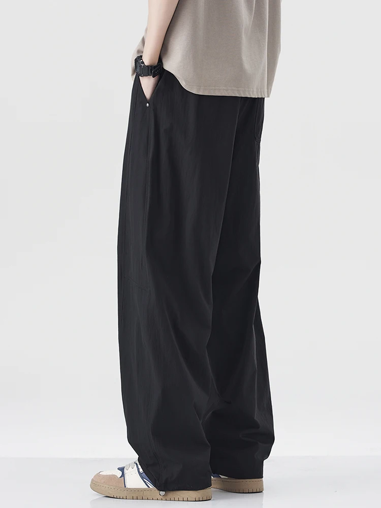 

American Retro Straight Leg Wide Leg Men's Casual Pants Summer New Sle Dad Jeans Loose Fit Workwear Trousers Faionable