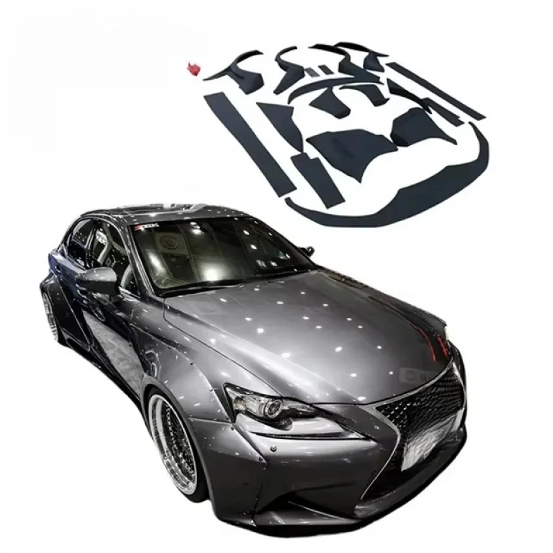 

Is 2013-2016 Carbon Fiber ARK Wide Body Wheel Eyebrows F Front Bumper Upgraded Body Kit