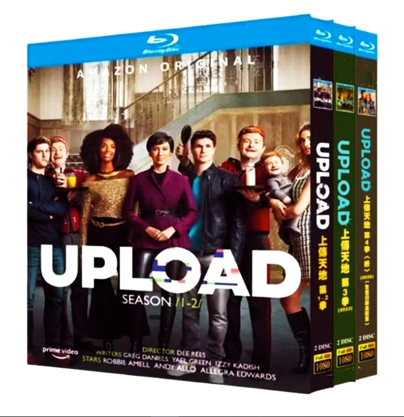 Upload Season 1-4 (2025) 6-Discs New Box Set Blu-ray disc  High Definition BD