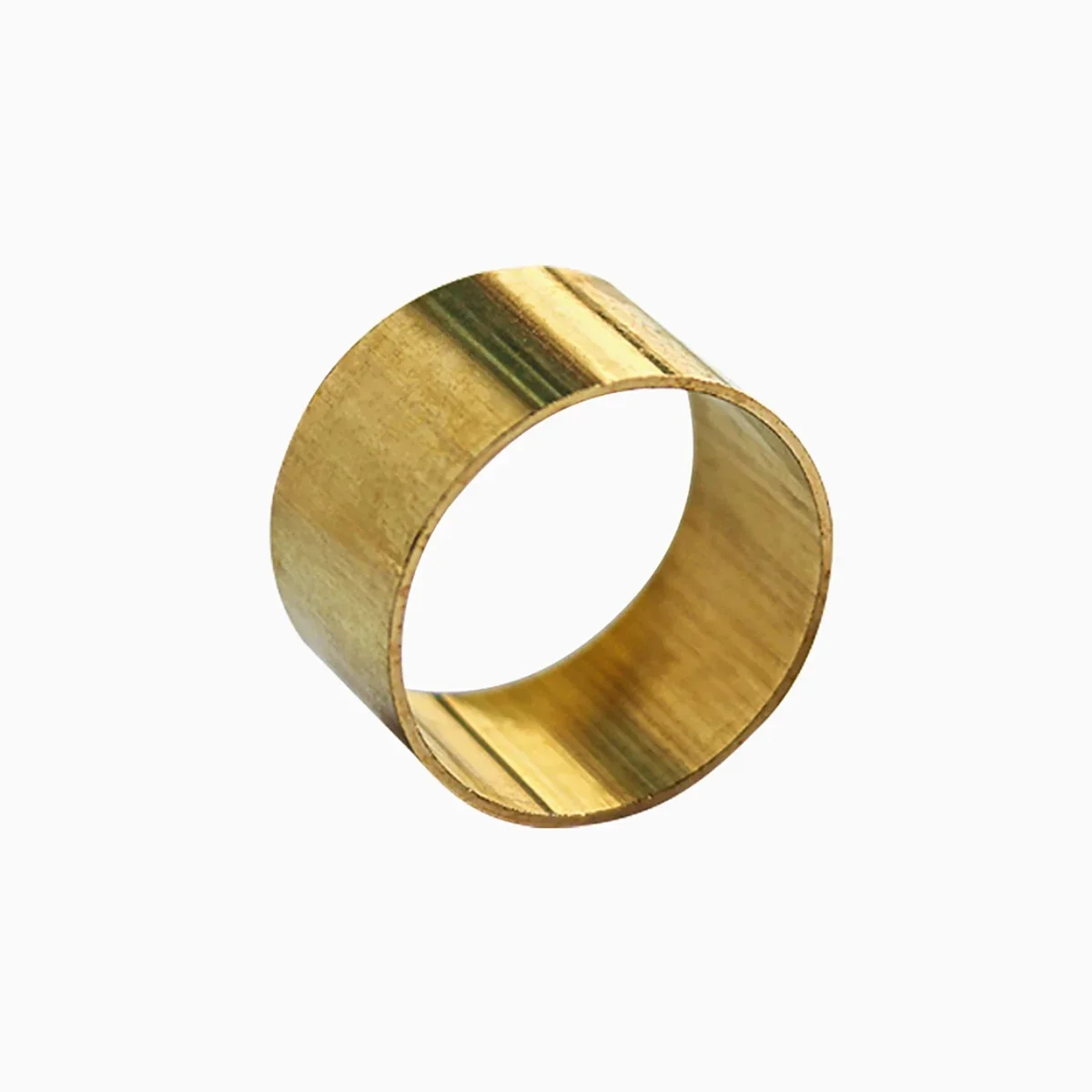 Brass Copper Sleeve Hoop Ring Tube Handle Staff Copper Tube External Diameter 24/25/26~40mm