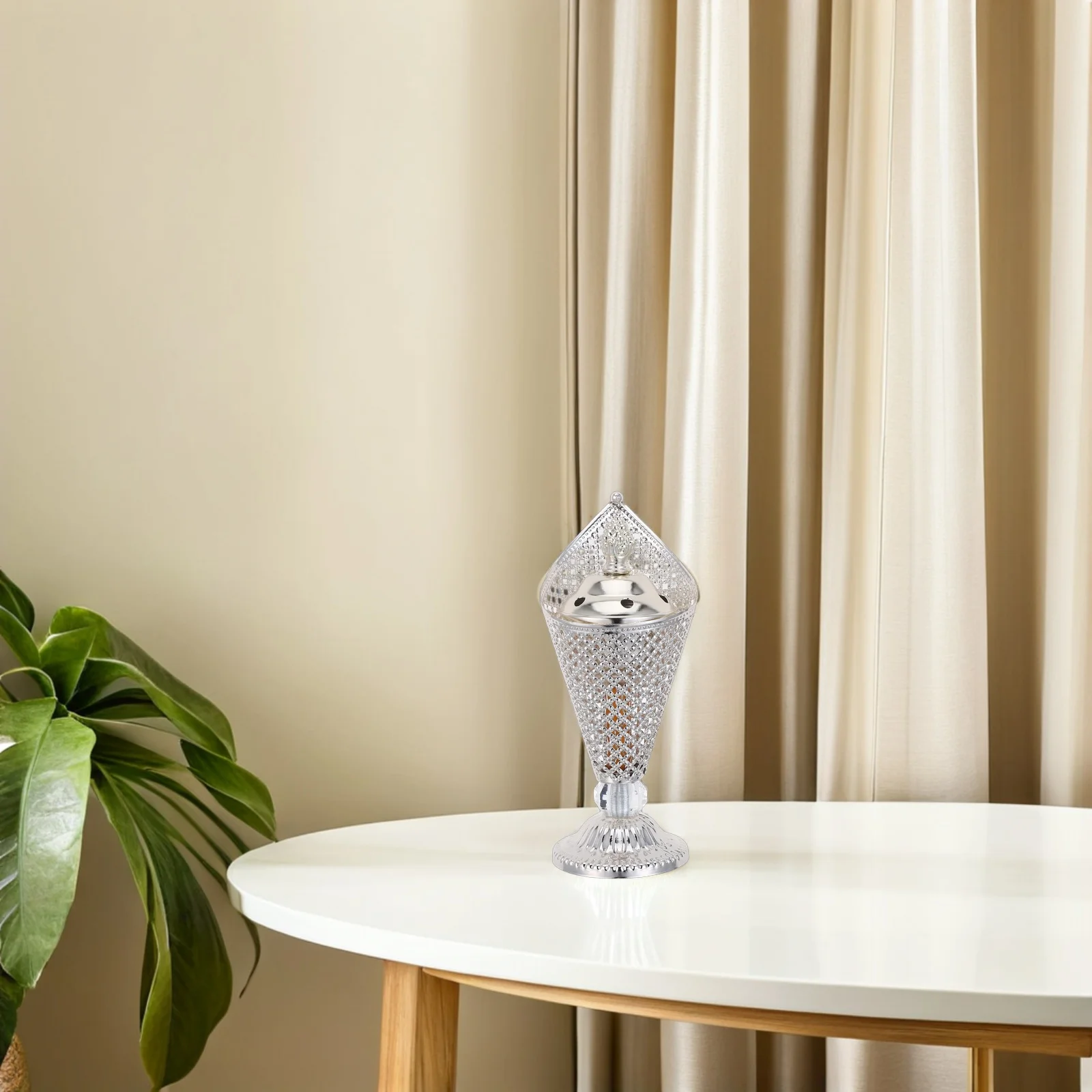 

Elegant Middle Eastern Incense Burner Festive Design Perfect for Home Aromatherapy Traditional Scent Diffuser Gift