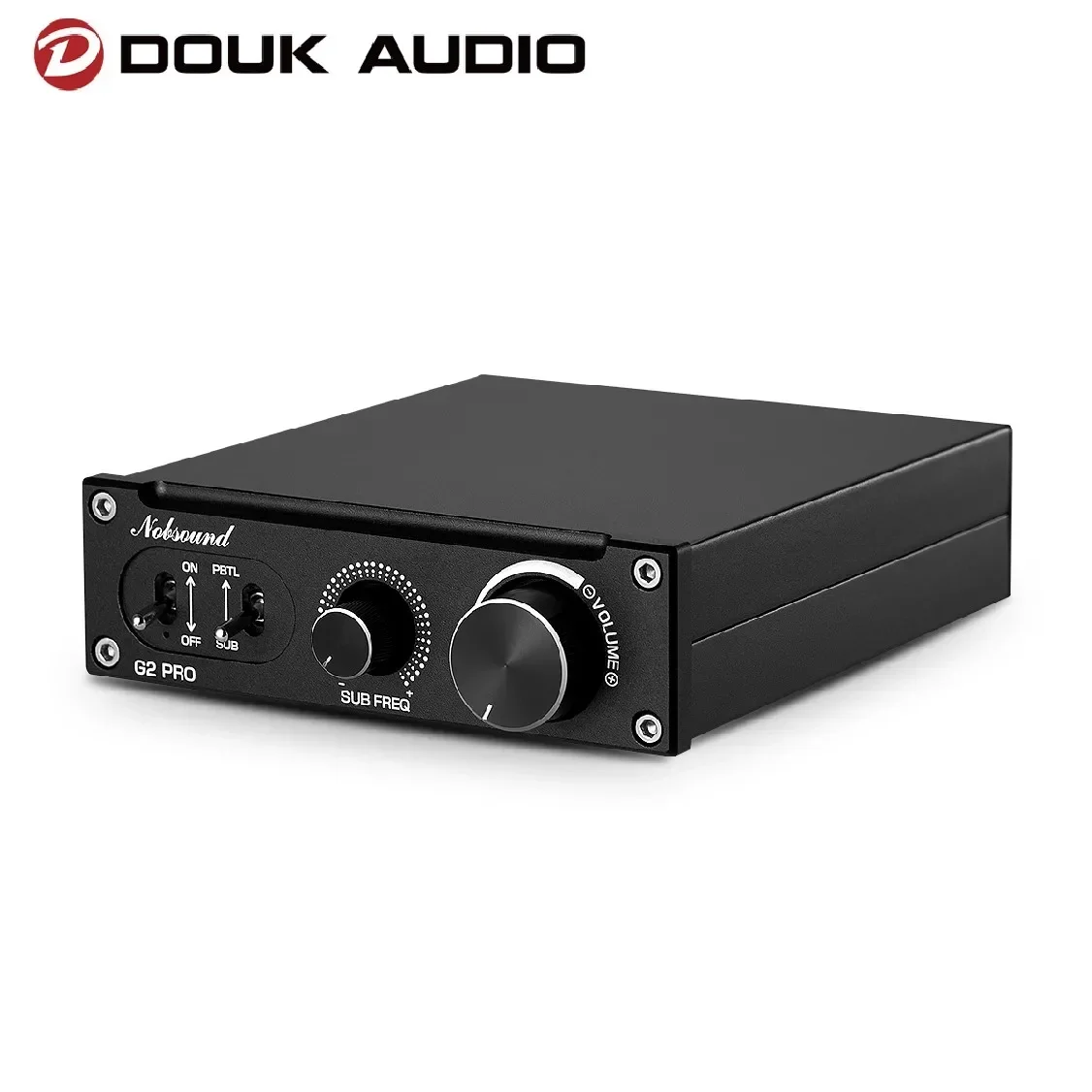 Douk Audio G2 PRO Hi-Fi 300W Subwoofer Amplifier Mono Channel Power Amp Home Audio Gain Control For Home Theater Speaker