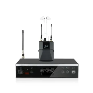 PERGUAN-PSM-300 Stereo in Ear Monitor, Wireless System, Mono Converts, Digital Signal Processor, 28 Bits for Stage Return 8 Main Sales Return Wireless Stage - №7