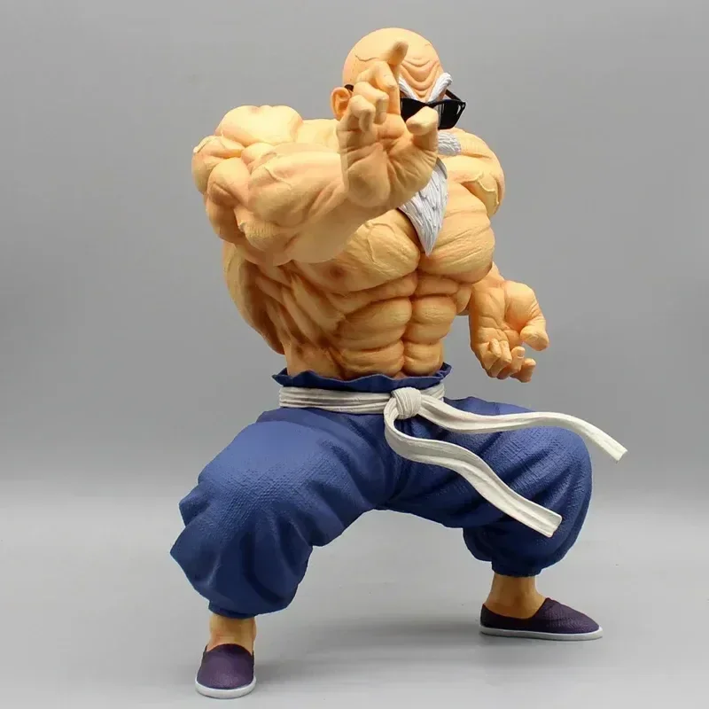 Figurines d'action Dragon Ball Z Muscle Semi Naked Master Roshi, pendentif de bureau, voiture en caoutchouc, décoration de tableau Prada, cadeau d'anniversaire