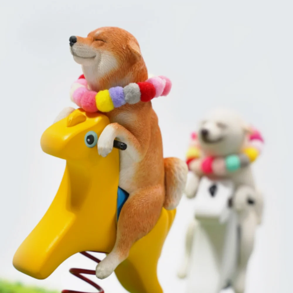 Creative Cute Cute Dog Ornaments Desktop Bedroom Decorations Model Hand Rocking Shiba Indy 2.0