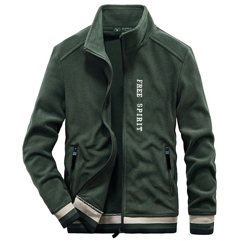 Chaquetas de senderismo de lana cálida para hombre, abrigos tácticos militares, aventura al aire libre, escalada de montaña, turismo, Camping, ropa