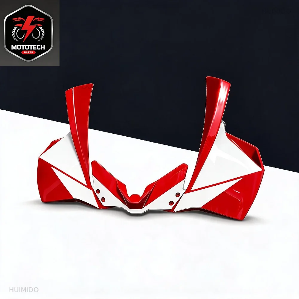 For ZONTES 703RR  Motorcycle Downforce Frontal Spoilers Winglet Aerodynamic Wing Front Spoiler Front Lip