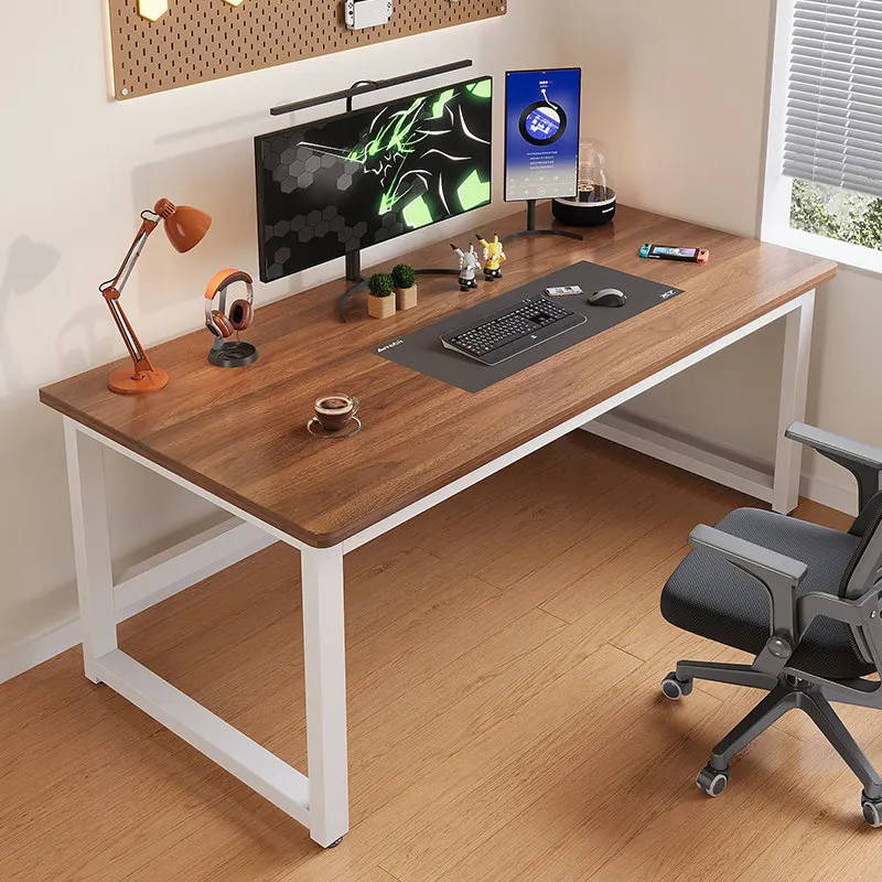Black Minimalist Office Desk Design Luxury Big Size Professional Vintage Office Desk Modern Escritorio Oficina Home Furniture