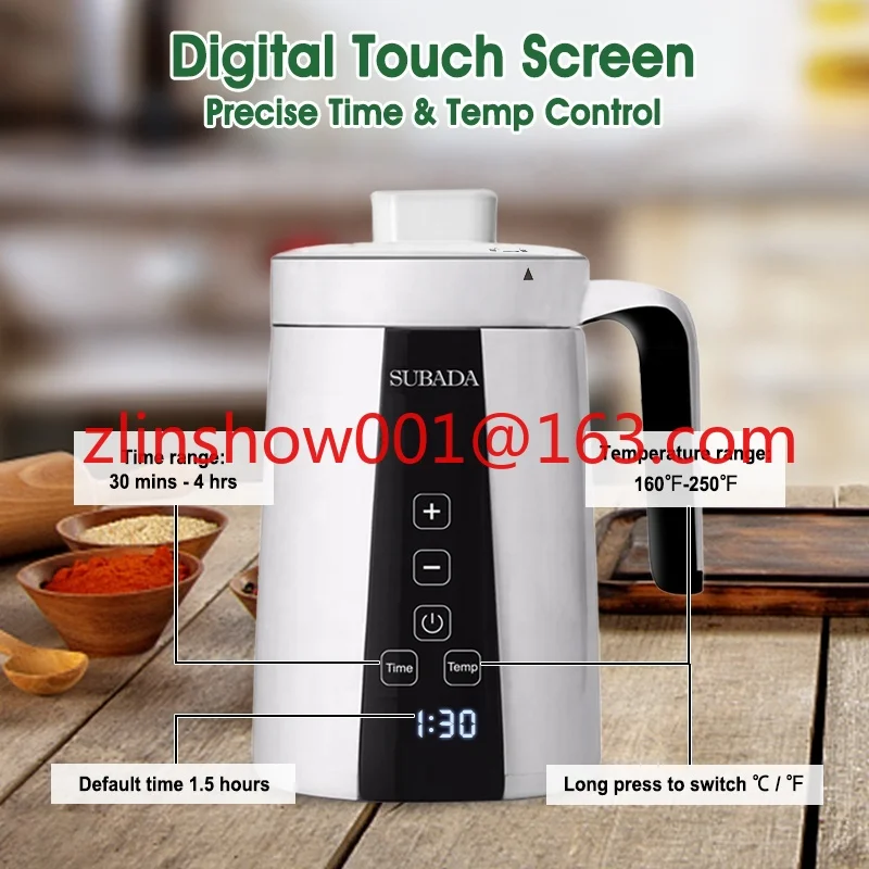 Herb Decarboxylator Infuser Machine 350ml Household Plant Botanical Extractor Maker Oil Tincture Infuser Machine