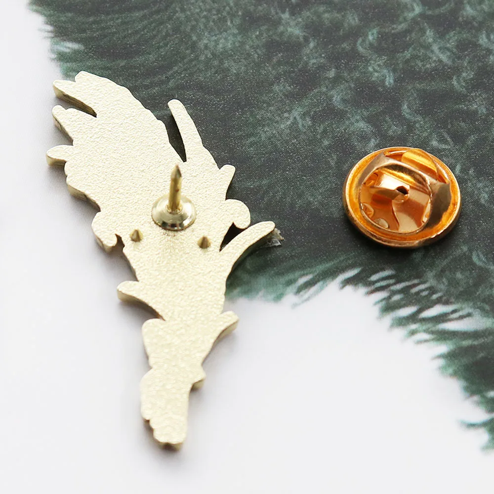Wheat Ear Badge Barley Metal Enamel Pin Fashion Jewelry for Wedding Party Birthday view 2