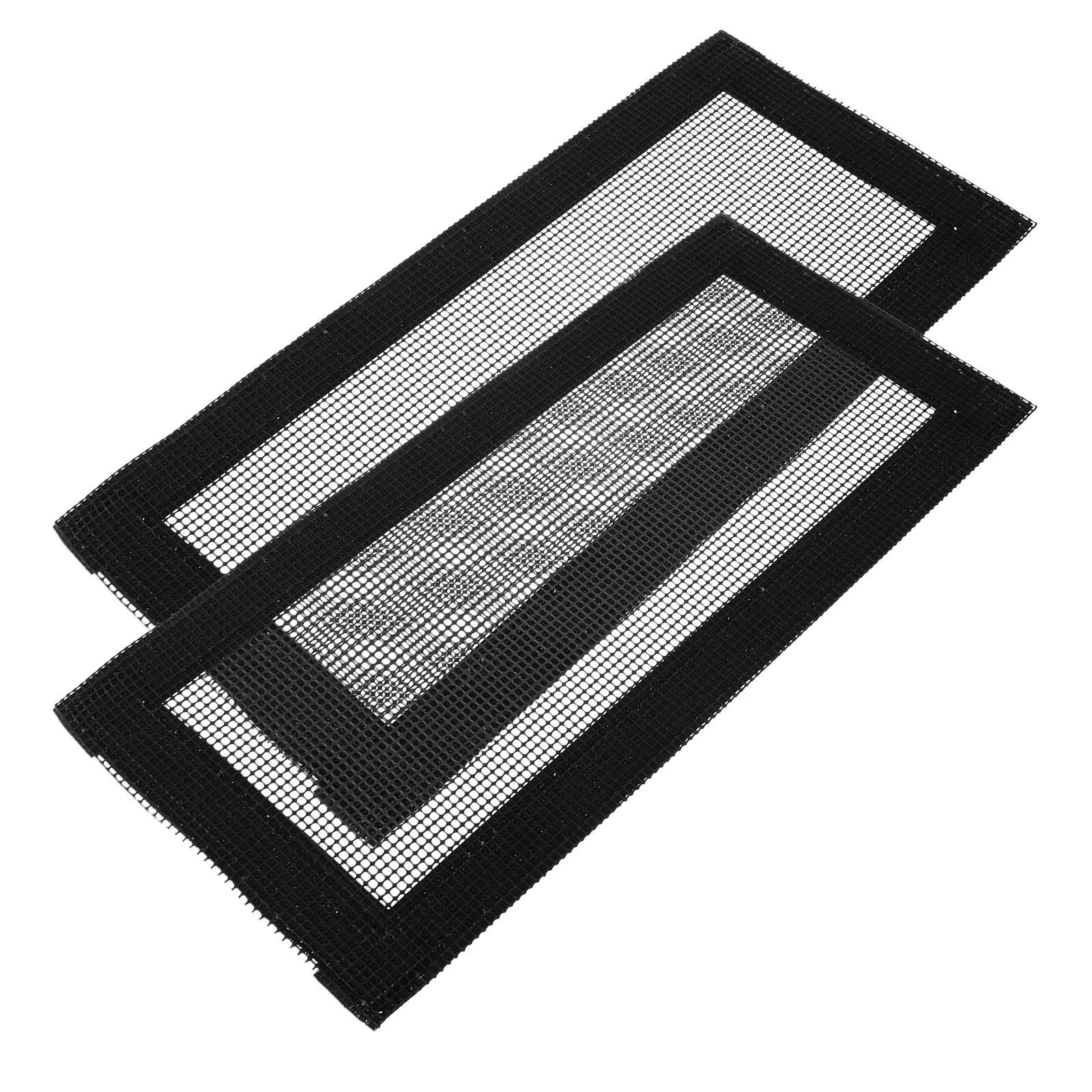 

2pcs Air Vent Dustproof Net Protective Cover for Car Seat Outlet Backseat Vent Decor Polyester Car Internal Parts