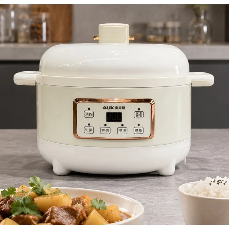 4L Smart Electric Pressure Cooker Fully Automatic Multi Menu Rice Cooker Stew Soup Batch Large Capacity Pressure Cooker
