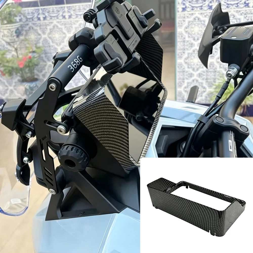 For ZONTES ZT 368G 368-G 2024 2025 2026 Motorcycle Dashboard Sun Visor Cover Instrument Screen Sunshade Guard Protection