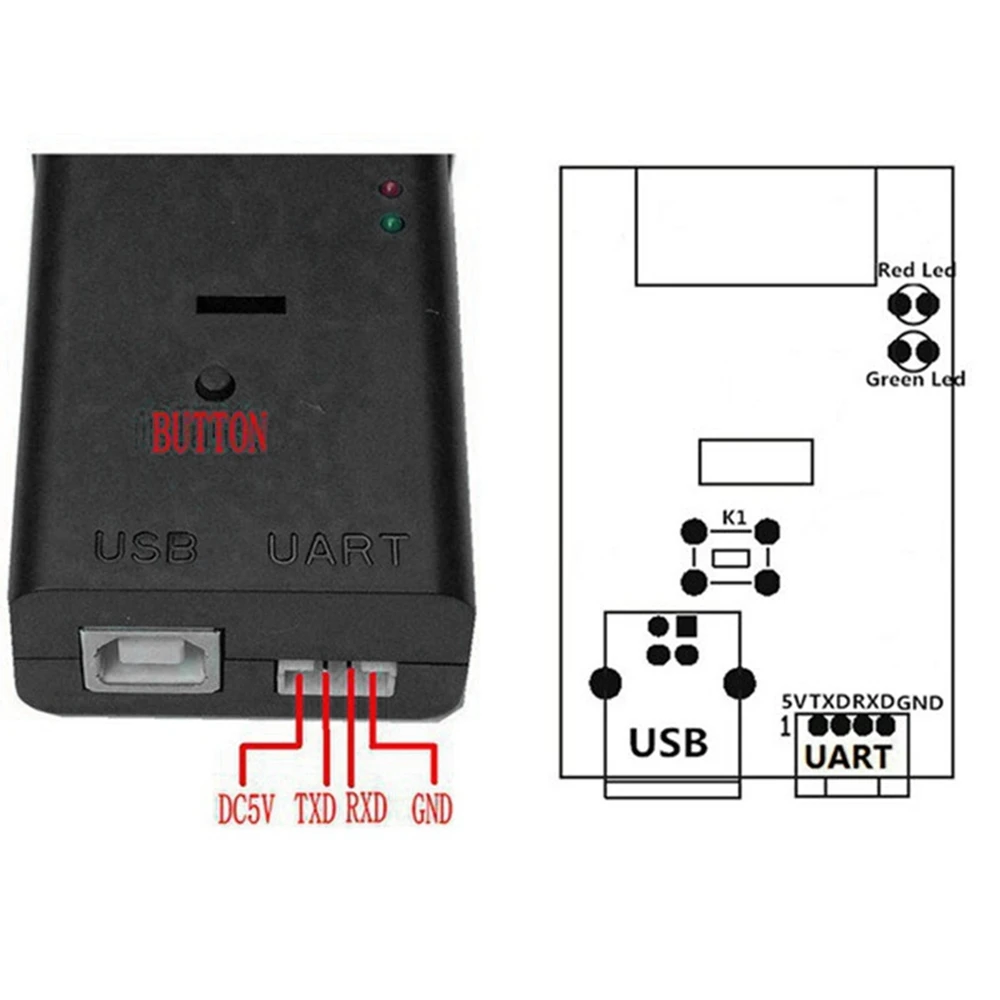 Imagem -02 - Code Reader Module 1d e 2d Code Scanner Bar Code Reader Novo Design Gm66 qr