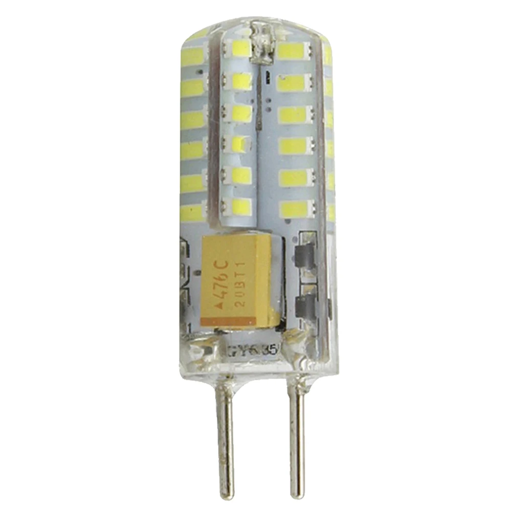 3W G4 LED Halogen Lamps GY6.35 Beads Corn Lights Replace Bulbs AC/DC12V-24V LED Light Silicone Corn Bulb for Sewing