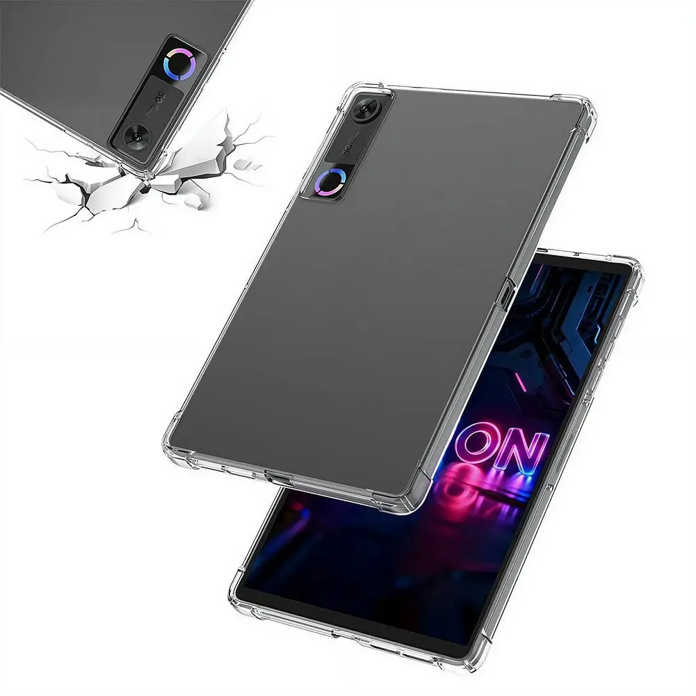 

Transparent Tablet Protective Case For Lenovo Legion Y700 2026 Gen 5 Silicone Soft TPU Case Cover For Legion Y700 Back Case