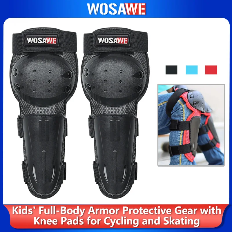 WOSAWE Motorcycle Racing Riding Knee Guard Protective MX Motocross Knee Protectors Pads Armor Kneepads Gear