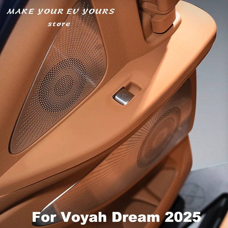 New Car For Voyah Dream 2025 Car Door Storage Box Handle Pad Silicone Door Slot Pad Interior Accessories