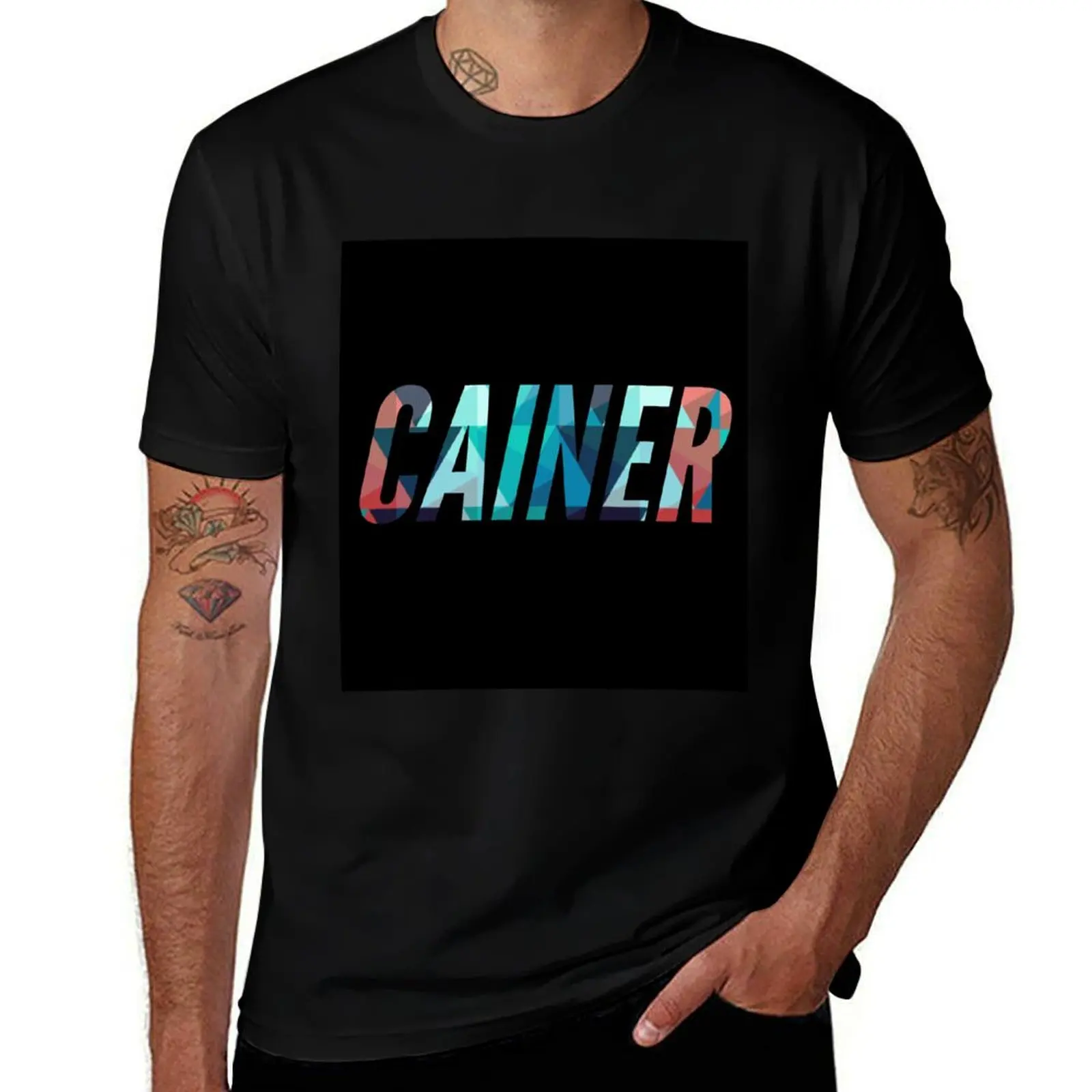 

Cainer (2) T-Shirt cotton t shirts man 100% man t shirt summer man t shirts cotton T-shirt