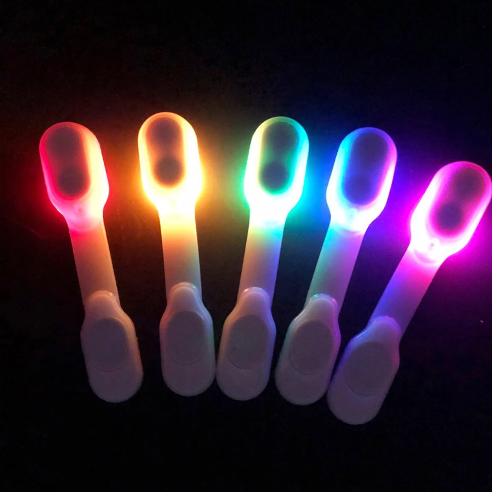 

2pcs LED Hands-free Flashlight Premium Silicone Magnetic Clip on Running Light Jogging Walking Dog Collar Hat Belt Pocket