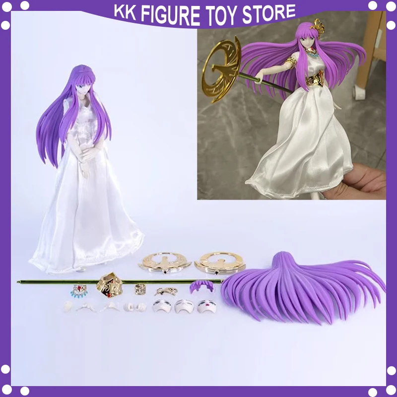 

In Stock Good Tony/GT Saint Seiya Myth Cloth Athena Saori Kido Athena Saints Casual EX Sets Dress Knights of the Zodiac model