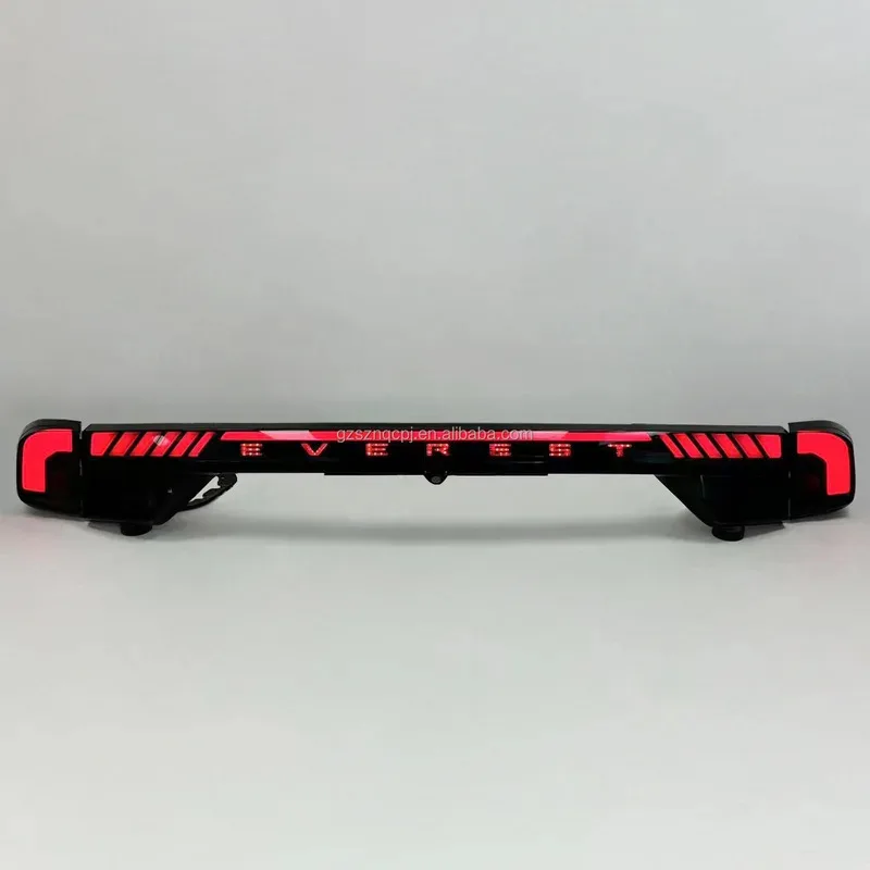 

Factory Price For Everest 2023+Led Through Tail Light Rear Trunk Lamp Assembly Modified Car Accessories Brake Daytime Runni