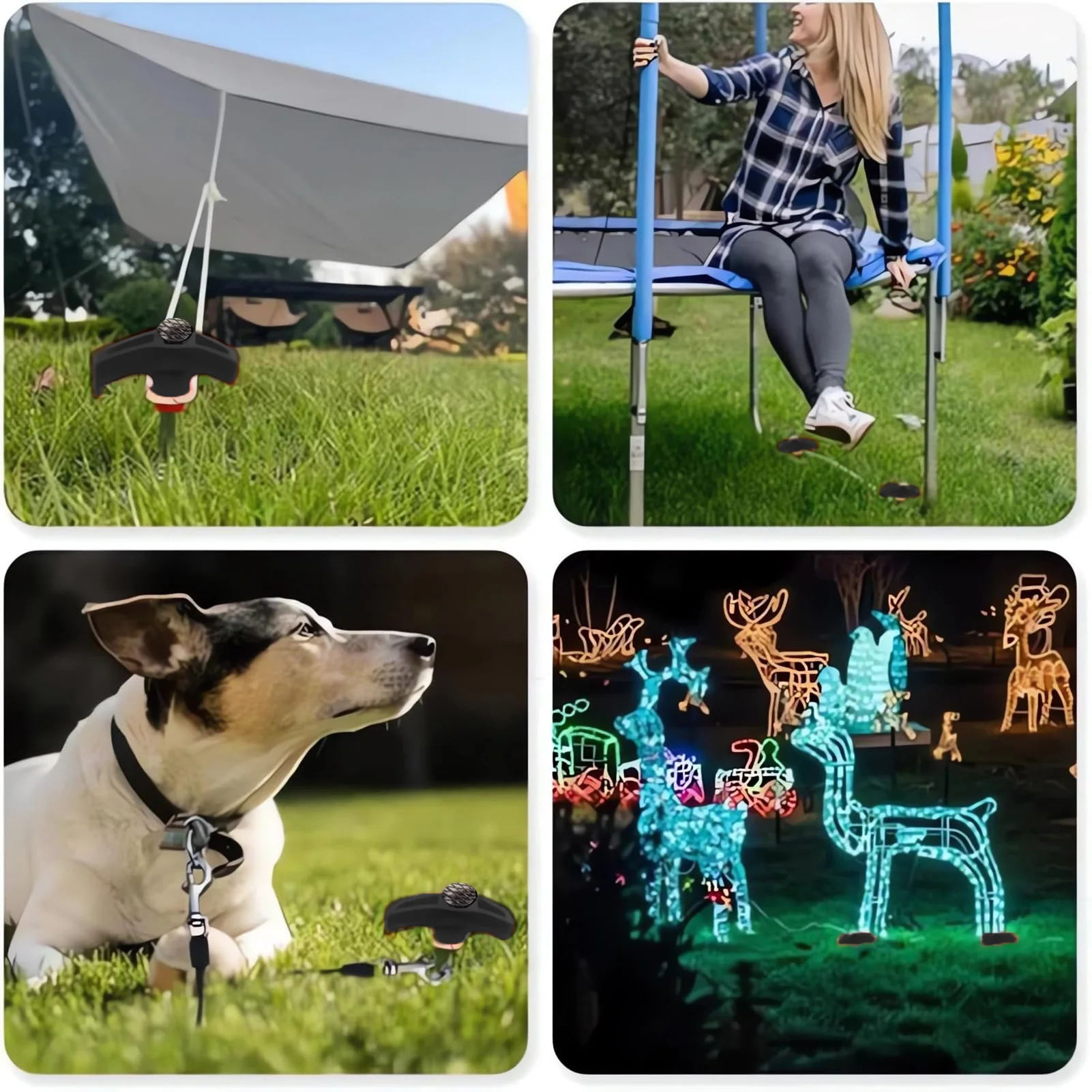 

Колья для кемпинга на открытом воздухе, круглые сверхмощные винтовые колья из углеродистой стали для крепления палаток, навесов, брезента