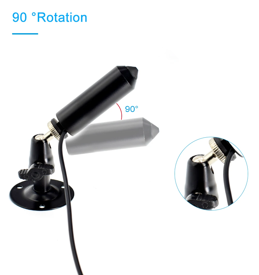 Price Leader Cone Lens Metal Bullet Ahd Mini Camera 1080p Hd 2mp Micro Surveillance Small Security Penholder Shape With Bracket