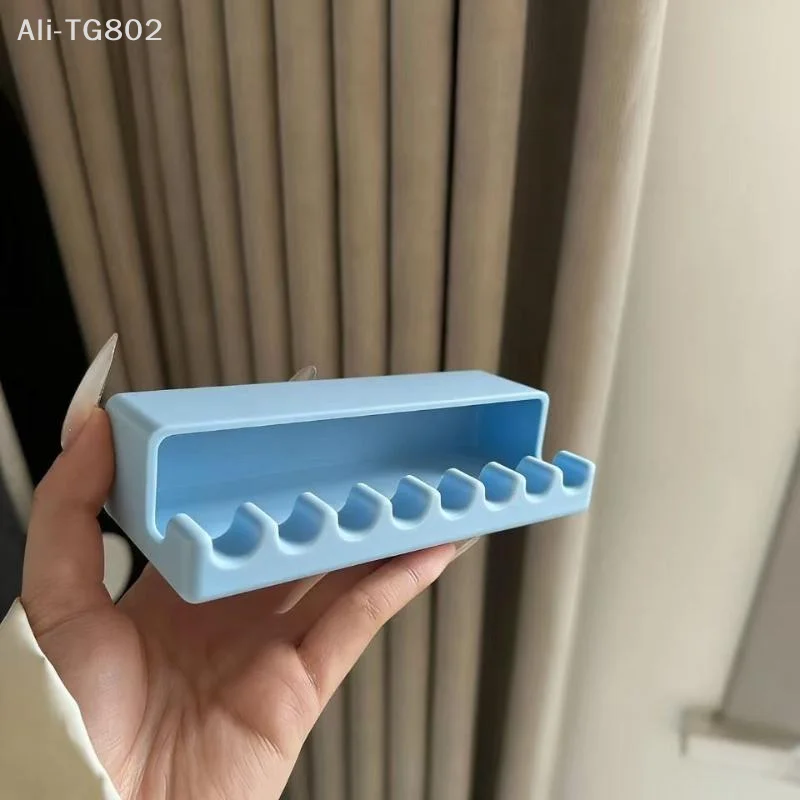 Neosfg Plastic Brush Holder Easy To Clean Convenient To Carry Space Saving Watercolor Nail Polish Blackout Pen Holder