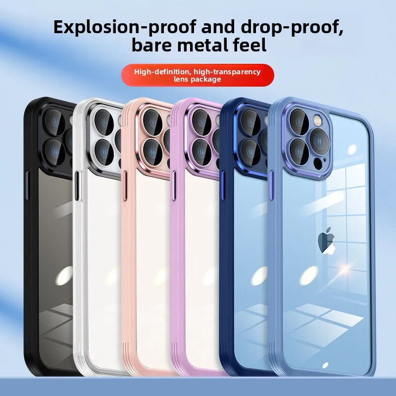 투명 렌즈 필름이 함께 제공되며, 아이폰 15 폰 케이스에 적합하며, 실리콘 낙하 방지, 애플 14 프로 맥스 하드 케이스입니다.