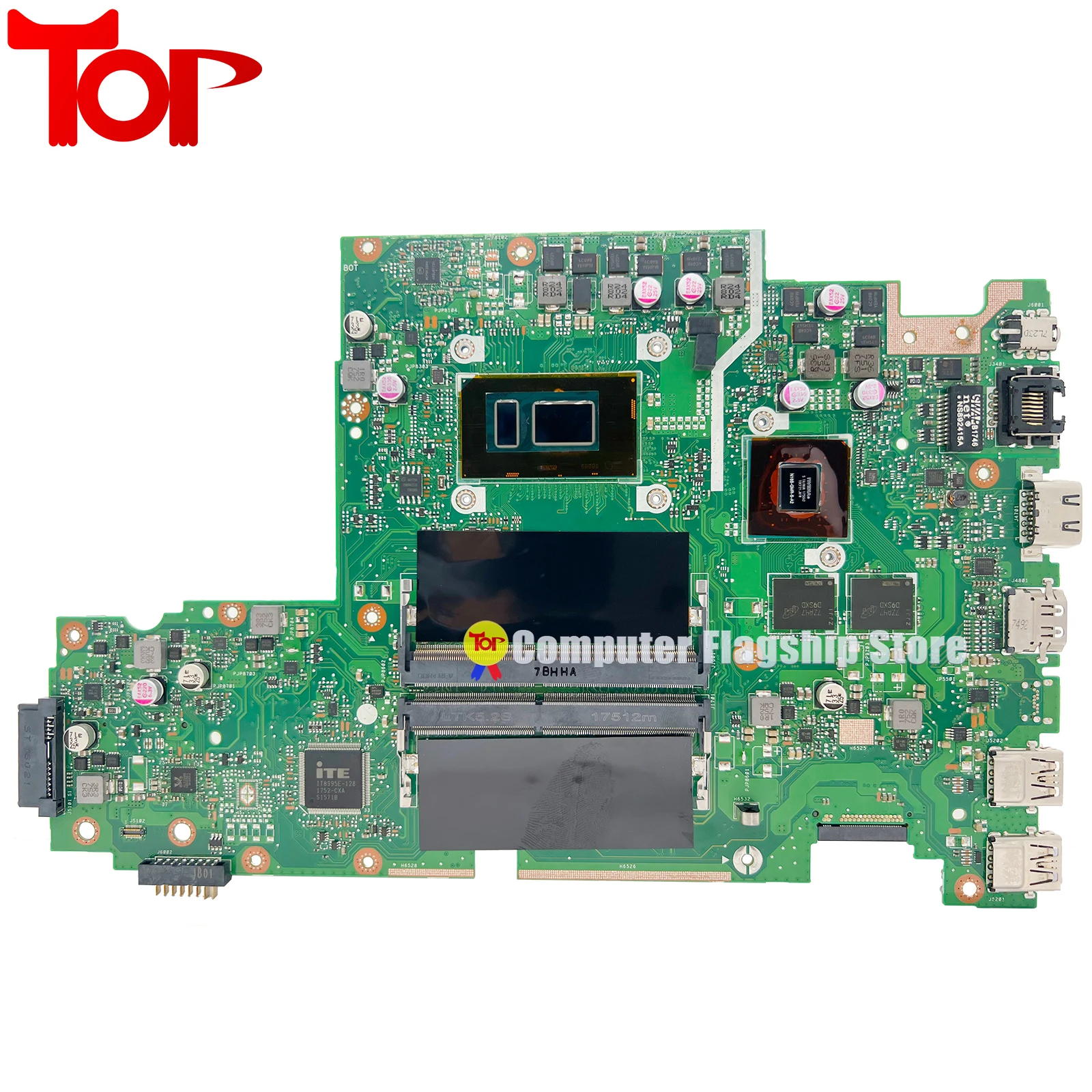 X542U Motherboard For ASUS X542UQ X542UF X542UA X542UN X542UNT X542UAR X542URV X542UQR X542URR I3 I5 I7 940M MX150 Mainboard