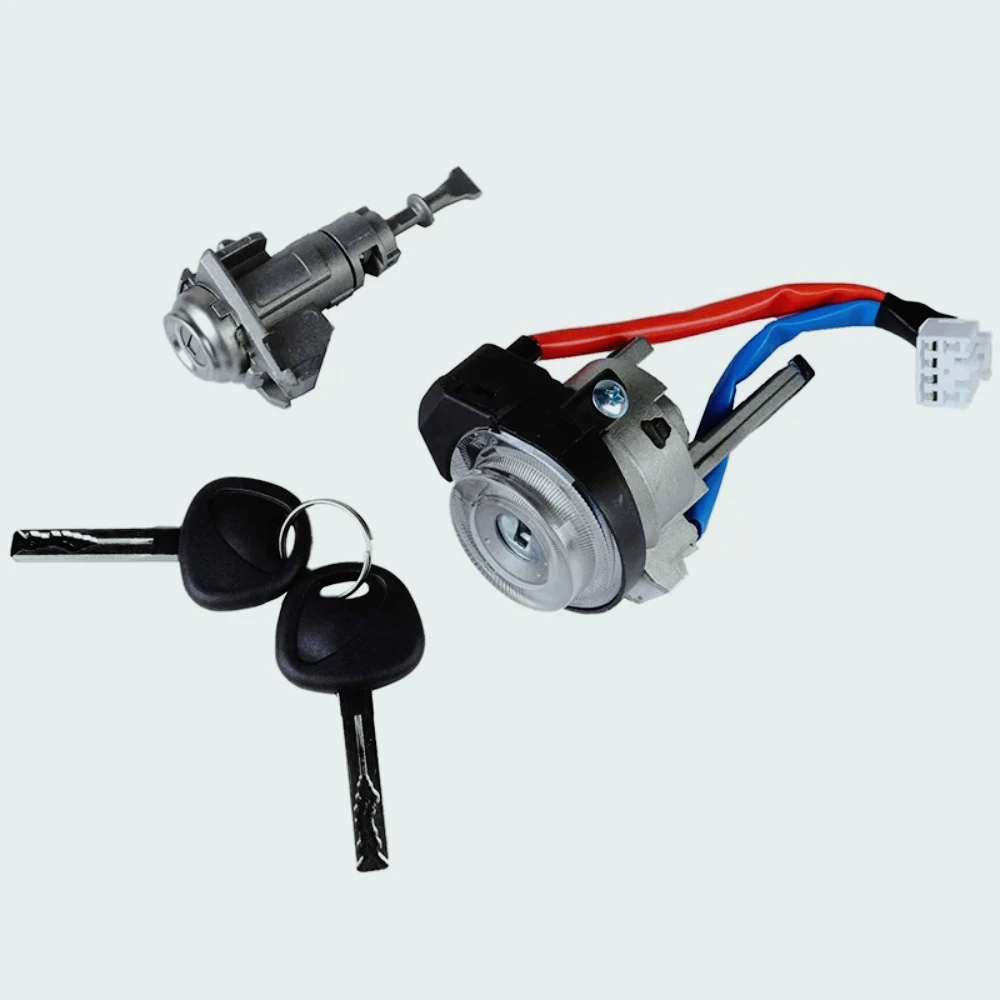 819052 Interruptor l cilindro  la cerradura  encendido T040 con llaves coche 81905-2T040 81900-1WK00 819001 WK00 para KIA RIO 20