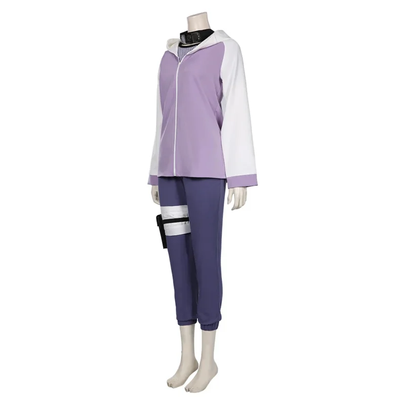 Anime Hyuga Hinata Cosplay Costume Jacket Pants Outfits Halloween Party Suit Christmas Gift Cloth