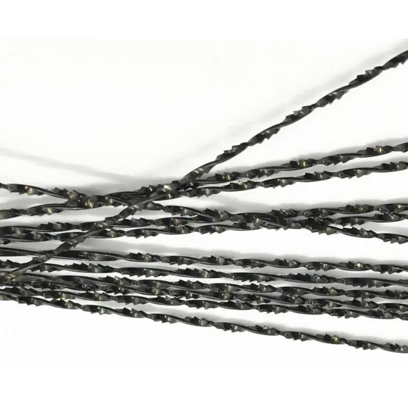 Lâminas espirais para serra 8 #-8 #, lâminas espirais para cortar e esculpir em madeira 12 peças 130mm