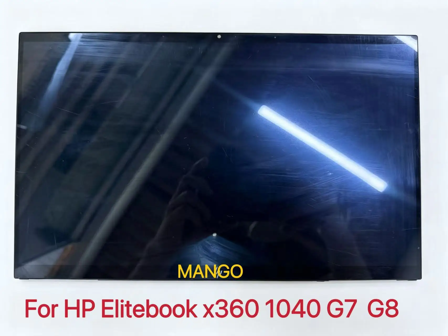 for HP14 inch LCD EliteBook x360 1040 G7 G8 NE140FHM-N6L touch screen with border FHD UHD digitizer lapt