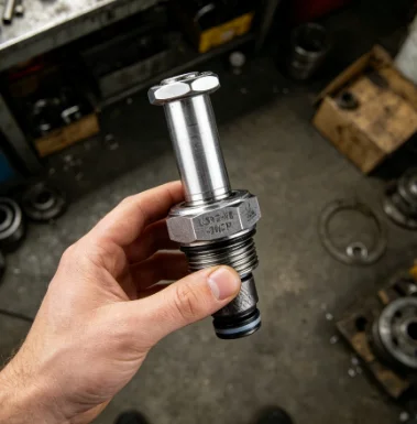 Hydraulic System Industrial Valve Cartridge Valve Fast Response Pressure Resistant