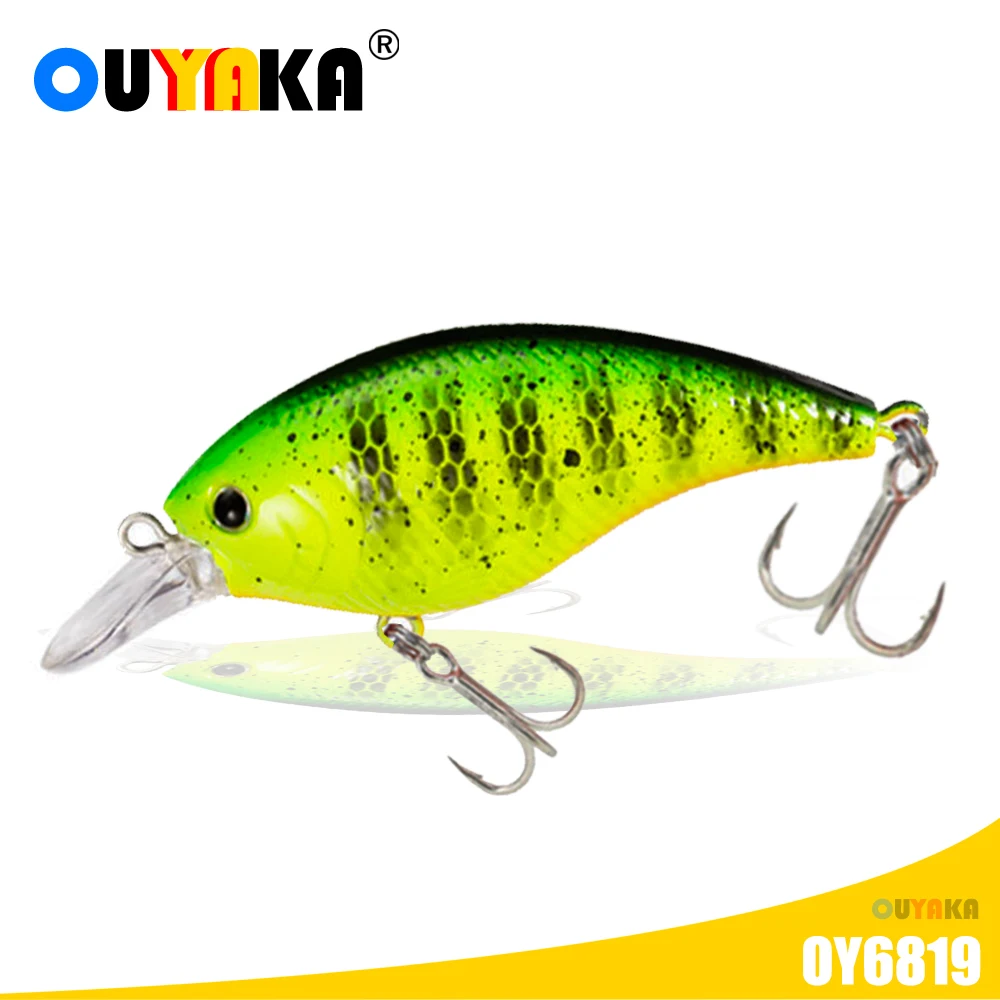 

Crank Fishing Lure Floating 60mm 9g Minnow Crankbait Wobbler Peche Accessoire Blackfish Isca Artificial Leurre Carnassier Tackle