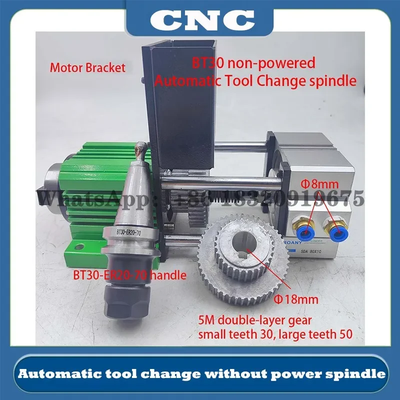 CNC Brand new BT30 automatic tool change without power spindle assembly