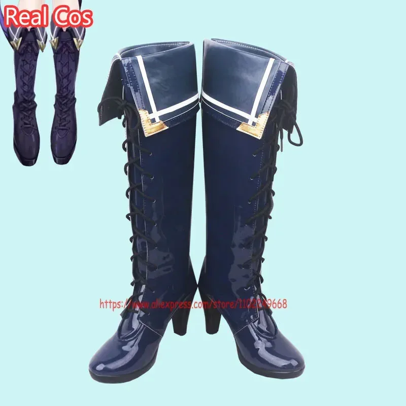 

RealCos Vtuber Obsydia Selen Tatsuki Cosplay Shoes Boots Halloween Cosplay Costume Accessory