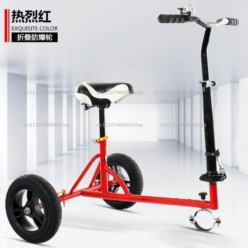 Electric Board Into Go-Kart, Ki-ds Adults Modified Wagon Kit, Drift Car Auxiliary Frame