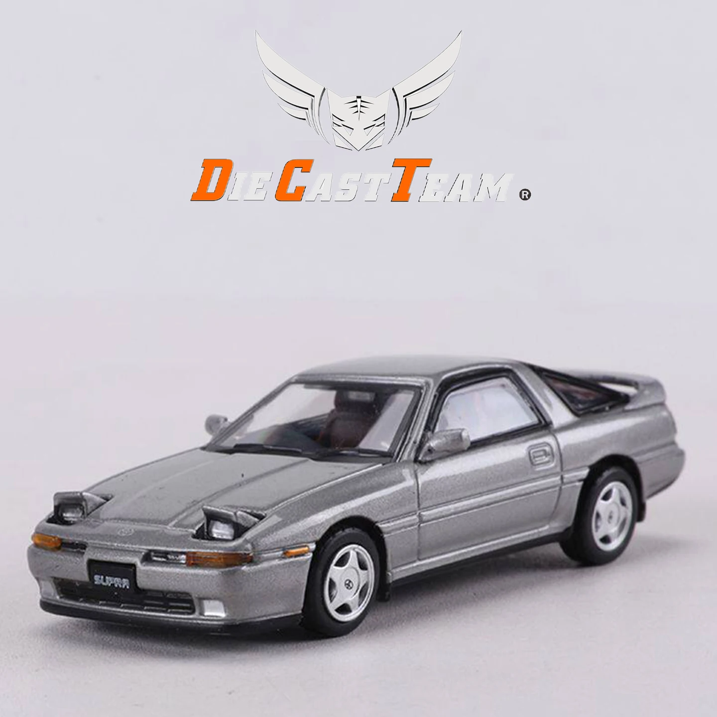DCT/SHADOW 1/64 1988 Toyota Supra A70 Car Alloy Toys Motor Vehicle