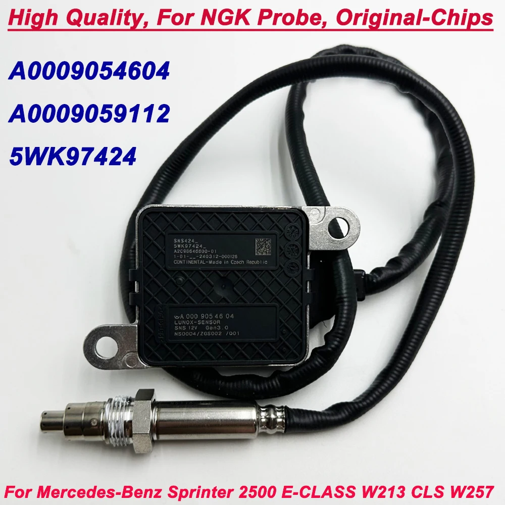 OE A0009054604 A0009059112 5WK97424 High Quality for NGK Probe Nox Sensor For Mercedes-Benz Sprinter 2500 E-CLASS W213 CLS W257