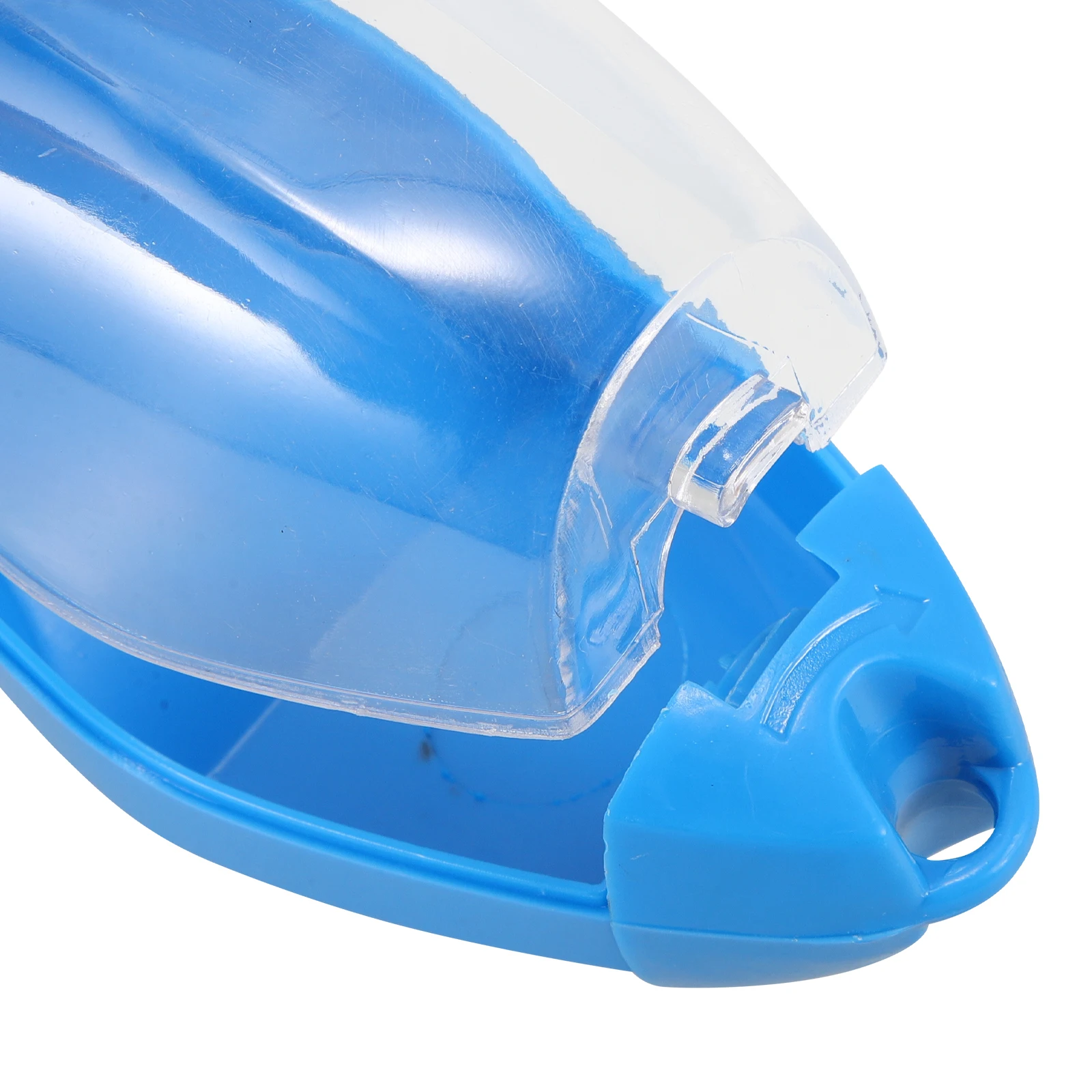 

Swim Goggle Case Smooth Finish Stylish Simple Design Plastic Goggle Storage Box for Organized Swim Equipment Storage Boxes