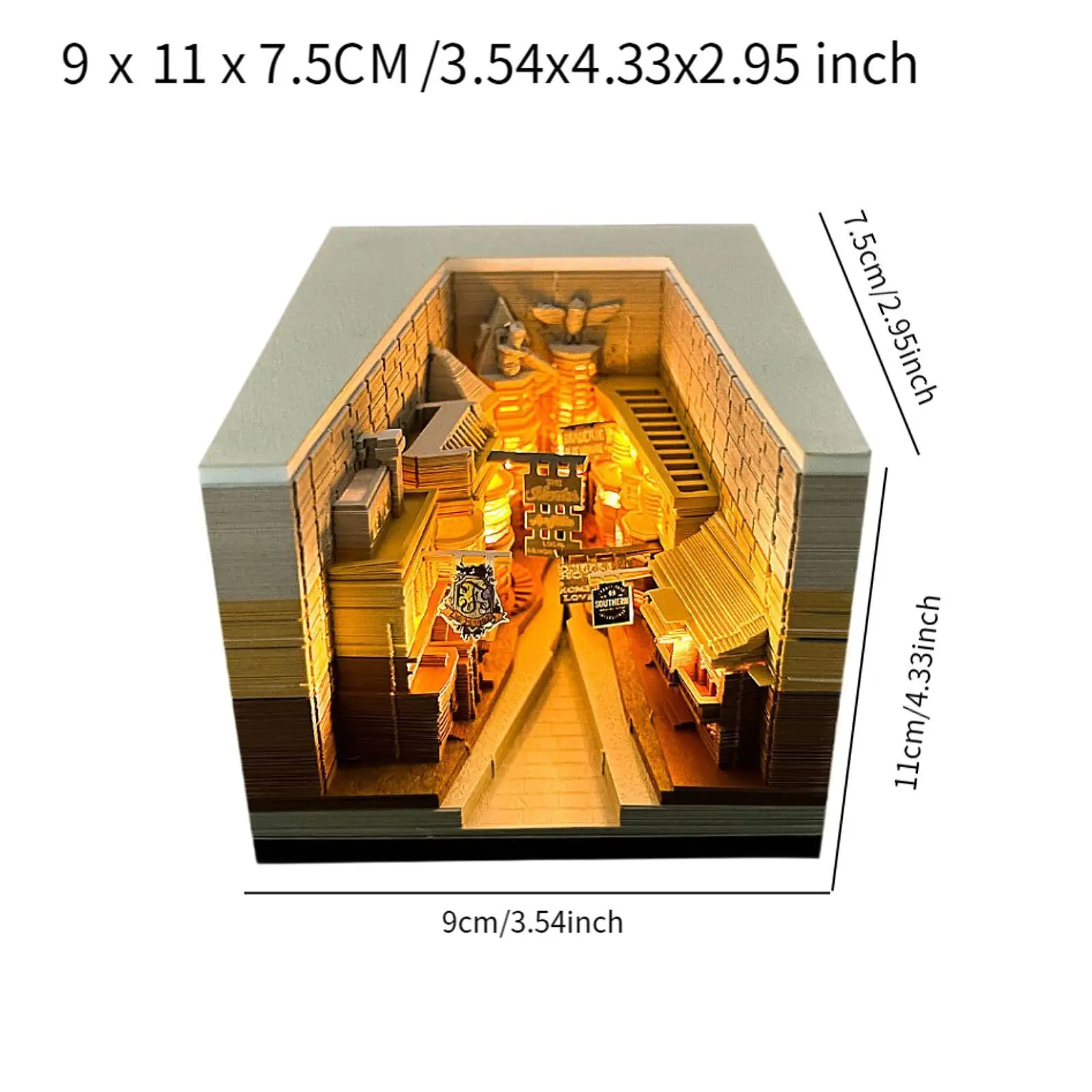 แผ่นจดบันทึกปฏิทินตั้งโต๊ะแนวทแยงพร้อมปฏิทินชิ้นสำหรับงานปาร์ตี้ตามธีม