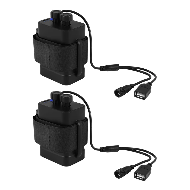 

Водонепроницаемая задняя крышка батарейки 6x18650 с 12 В DC и USB-источником питания для велосипеда