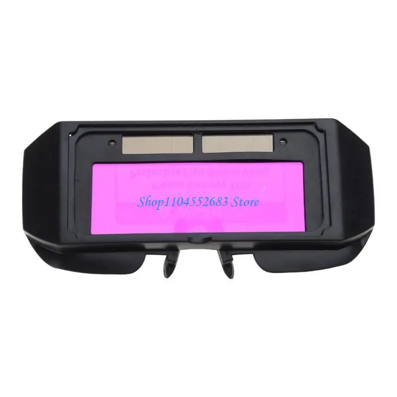 Gafas protectoras soldadura LCD Y6GD con pantalla ajustable y oscurecimiento automático energía solar