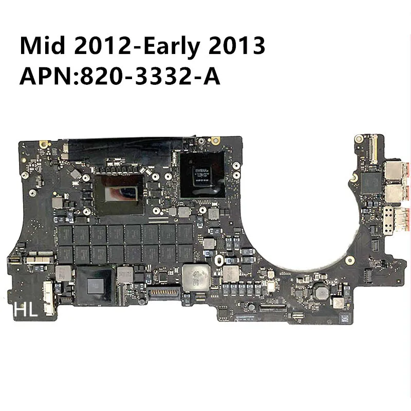 Original A1398 2012 2013 2014 2015 Year Laptop Motherboard For MacBook Pro Retina 15